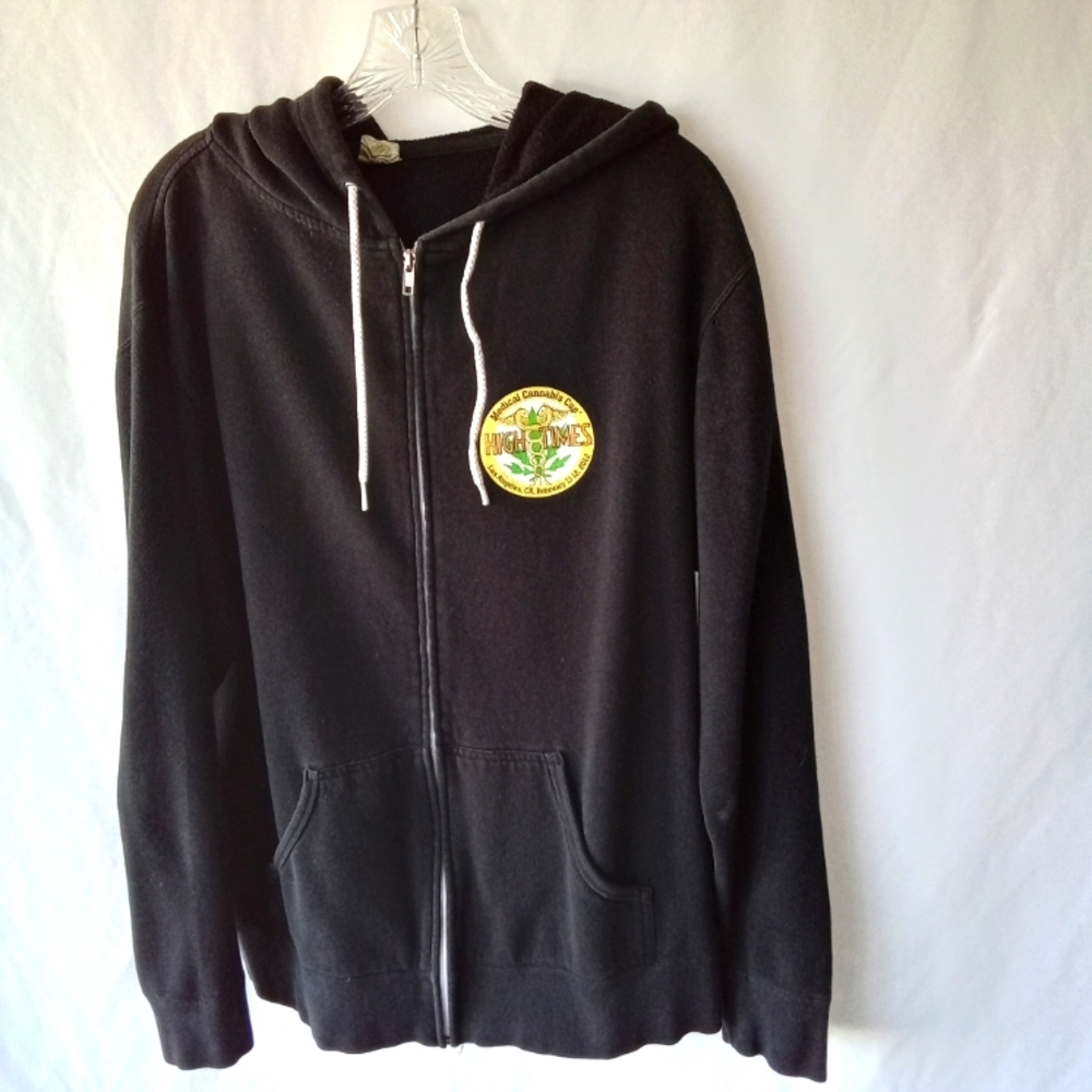 2012 High Times Hollywood Cannibis Cup Zip-up Hoodie